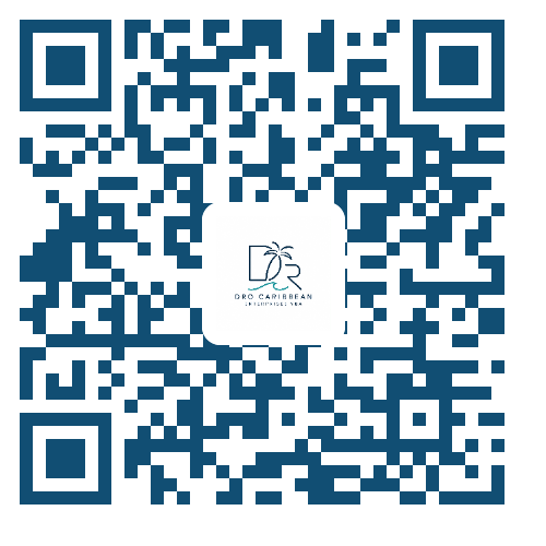 Código QR de la tarjeta digital de DRO Caribbean Enterprises