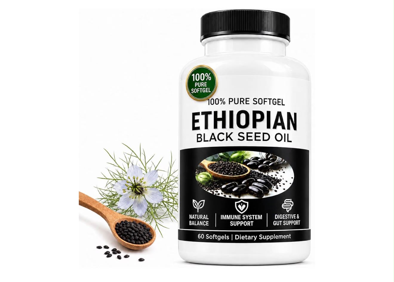 Ethiopian Black Seed Oil